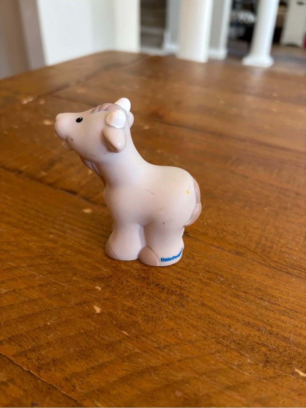 Fisher Price Little People grey goat as is